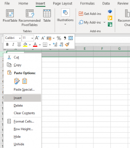 Cara Menambah Baris di Excel